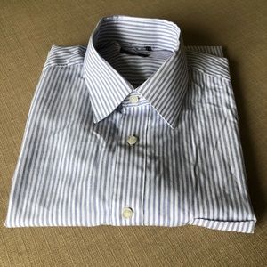 Kenneth Stevens 16 1/2 stripes shirt